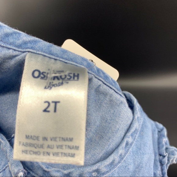 Denim/chambray girls shirt bundle - Carter’s - 2T - Picture 3 of 3